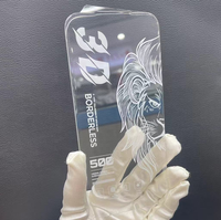 Protecteur d'écran en verre trempé 3D, dureté 9H, ultra-fin, entièrement transparent, couverture complète, sans bordure, grand arc pour 18 17
