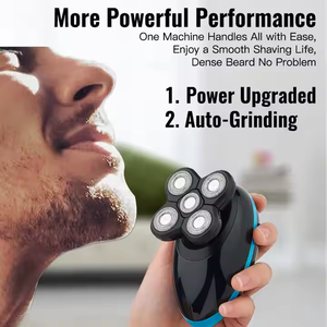 <span class=keywords><strong>Rasoir</strong></span> Électrique Rotatif Portable 7 Lames, Étanche IPX6, Lavable, Idéal <span class=keywords><strong>pour</strong></span> Hôtels et Voyages - Meilleure Vente - Product Image 3