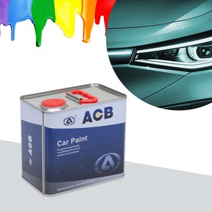 Pintura Automotriz Transparente de Alto Brillo ACB, Pintura para Automóviles de Alta Dureza Resistente a los Arañazos, Pintura para Automóviles 2K con Protección UV Profesional - Product Image 1