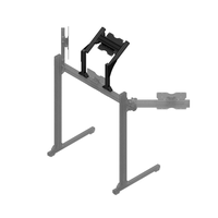 Soporte de Brazo para Pantalla de Simulación de Carreras, Soporte para Monitor de Pantalla Única, Soporte de Brazo Triple para Monitor de TV, Soporte de Brazo Triple para Simulación de Carreras