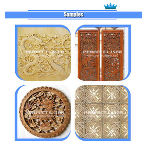 Automatic Single Spindle Mach3 <strong>Control</strong> High-Speed 2D/3D <strong>CNC</strong> <strong>Router</strong> Carving Machine for Solid Wood Furniture Doors - Product Image 4