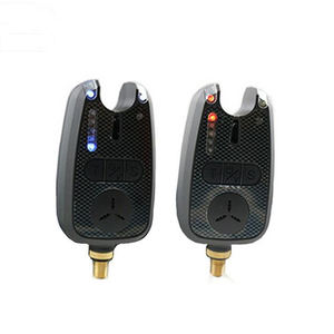 Juego de sirena fuerte de 200m de alcance, resistente al agua, negro, carpa europea, alarma de mordedura de pesca - Product Image 3