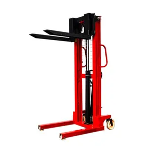 700kg self-lifting electric pallet stacker Lift forklift self-lifting portable semi-electric vertical stacker
