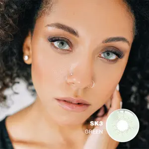 Miiemo Venta caliente 3-Tone Color natural 14,3mm Lentes <span class=keywords><strong>de</strong></span> contacto suaves Producto cosmético superior - Product Image 1