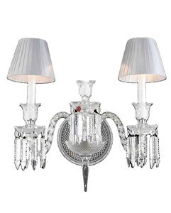 Candelabro <span class=keywords><strong>de</strong></span> pared <span class=keywords><strong>de</strong></span> cristal, lámpara moderna <span class=keywords><strong>de</strong></span> <span class=keywords><strong>Baccarat</strong></span>, iluminación interior <span class=keywords><strong>de</strong></span> lujo para dormitorio, decoración <span class=keywords><strong>de</strong></span> boda, CZ2530 - Product Image 1