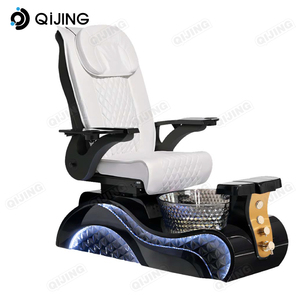 Silla de <span class=keywords><strong>manicura</strong></span> <span class=keywords><strong>y</strong></span> <span class=keywords><strong>pedicura</strong></span> a precio de fábrica, lavabo eléctrico de fibra de vidrio, silla de Spa para masaje de pies, estación de <span class=keywords><strong>pedicura</strong></span> con Led - Product Image 6