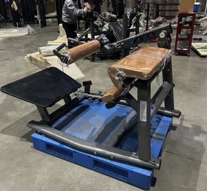 Gym Commercial Fitness Plaque d'entraînement de force chargée machine de pont de poussée de hanche <span class=keywords><strong>Matrix</strong></span> glute trainer - Product Image 4