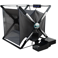 Nouvelle machine d'entraînement de football PAOBA 2023 en gros avec lanceur de ballons, détecteur de puissance/vitesse, en métal, pour usage intérieur