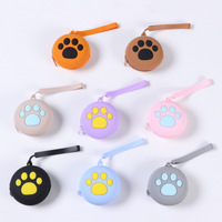 Mini porte-monnaie en silicone souple Fresh Seal pour aliments humides individuels et rangement de repas de voyage