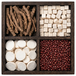 Mélange <span class=keywords><strong>de</strong></span> soupes aux racines <span class=keywords><strong>de</strong></span> Ficus Hirta, igname chinoise, champignons Poria et haricots adzuki, ingrédients à base <span class=keywords><strong>de</strong></span> plantes séchées, bouillon bien-être style cantonais - Product Image 4
