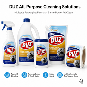 Etiquetas Adhesivas Personalizadas para Botellas de Detergente, Etiquetas de Vinilo Impermeables para Envases de Suavizante de Telas, para Limpieza del Hogar - Product Image 3