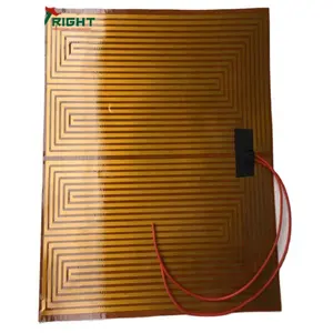 high power density flexible kapton heater 300*300mm kapton heater 400W/220V