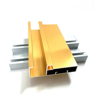 Fournisseur de profilés en aluminium de qualité d'extrusion de profilés en aluminium d'armoires de cuisine d'usine d'OEM