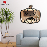 FABULEUX acrylique miroir décor autocollant mural adhésif décor à la maison chambre de bébé miroir incassable