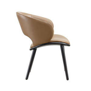 Modern Denmark Nordic <b>Dining</b> <b>Chair</b> Solid Wood Frame Removable Cover-Home Office Park Use Hotel Armchair for Restaurant Banquet - Product Image 3