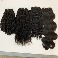 Cheveux indiens bouclés vierges pré-bouclés pour tresses au crochet