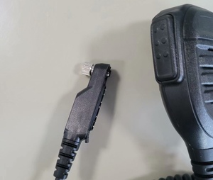 Tweeweg Radio Handsfree <span class=keywords><strong>Ptt</strong></span> Bedrade Communicatie Handheld Metalen Luidspreker Microfoon Compatibel Voor Zte Caltta Ph690 Ph600 Dh410 - Product Image 3
