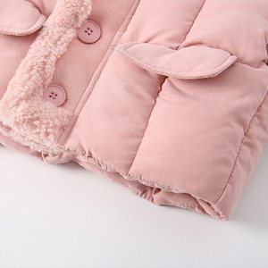 Cappotto Invernale Imbottito per Bambine, Collo Alto, Zip Intera, Termico, Design Elegante per Uso Quotidiano nel Clima Freddo - Product Image 5