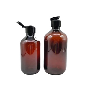 Beauty Packaging Shampoo And Conditioner Set 250ml 500ml Squeezable Plastic Bottle With Lid