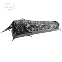 Carpa Bivvy Kawagebo Kamp (KK) Ultraligera e Impermeable de 1.25 kg / 2.8 lb para 1 Persona, para Escalada, Senderismo y Supervivencia al Aire Libre