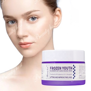 Crème visage mousse éclaircissante à la myrtille, soin beauté coréen, marque privée OEM, pour éliminer les taches brunes. - Product Image 4