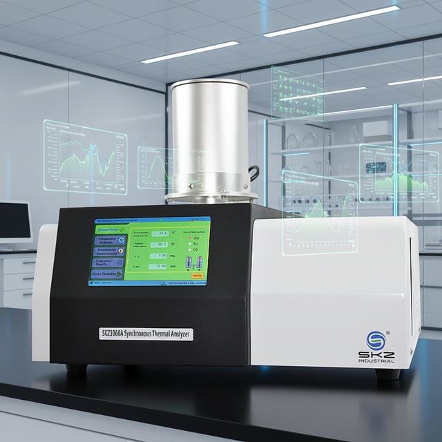 SKZ1060B TGA DSC Simultaneous Thermal Analysis Instrument for Plastics Rubber Pharmaceuticals Research