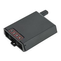 Receptor de Puerta Corredera Moderna para Exteriores Hiland R5401 con Conexión por Cable de 4 Canales, Motor DC sin Escobillas 12-24V AC/DC