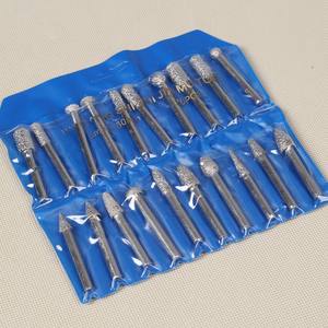 Herramienta de tallado de rebabas rotativas de diamante galvanizado <span class=keywords><strong>para</strong></span> uso <span class=keywords><strong>Dremel</strong></span> de 6 mm X 60 mm - Product Image 1