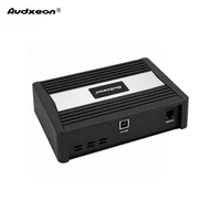 Amplificateur de voiture 4 canaux classe D avec processeur audio DSP 6 canaux, puce AKM japonaise, max 4x120W, égaliseur 31 bandes
