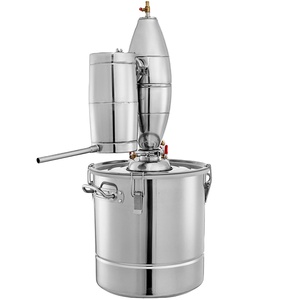 Alambic domestique pour spiritueux 20L/30L/50L/70L, équipement de distillation d'alcool avec pompe pour whisky, <span class=keywords><strong>rhum</strong></span>, gin, vodka, brandy - Product Image 1