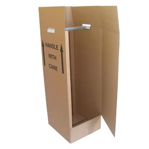 Caja <span class=keywords><strong>de</strong></span> Cartón Corrugado Personalizada al por Mayor para Armario, Caja <span class=keywords><strong>de</strong></span> Mudanza para Armario Grande, Caja <span class=keywords><strong>de</strong></span> Papel Resistente - Product Image 1