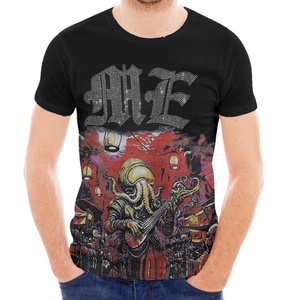 Áo thun nam chất lượng cao 100% cotton dệt kim, họa tiết in hình phong cách đường phố hip hop, rộng rãi, thoáng khí, nhiều màu sắc - Product Image 5