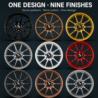 Jantes forgées en deux parties Y Spoke Or Noir 18 19 20 21 pouces 5x112 6061-T6 pour BMW M4 Audi, alliage concave personnalisé, directement de l'usine