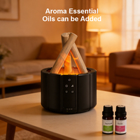 Petits appareils électroménagers en dropshipping : Diffuseur de parfum flamme avec télécommande pour voiture et maison
