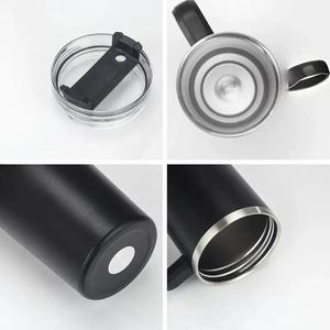 Vaso Térmico de <span class=keywords><strong>Acero</strong></span> <span class=keywords><strong>Inoxidable</strong></span> con Recubrimiento y Logotipo Personalizado, 40 oz, con Asa, para Viaje, Vaso Aislado, Gobelet Isotherme - Product Image 5