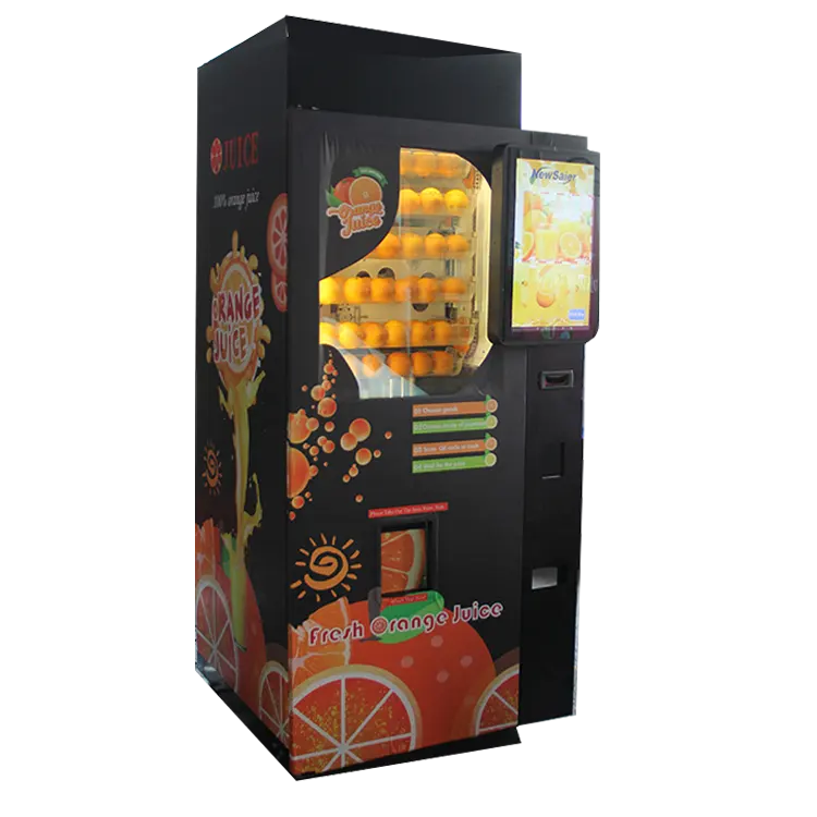 Красота и новый дизайн, торговый автомат для апельсинового сока с купюроприемником в Коста-Рику