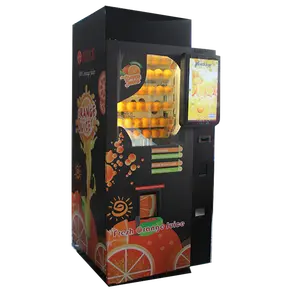 beauty and new design orange juice vending machine with bill acceptor to costa rica
