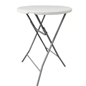 IYANEN, muebles modernos para exteriores, mesas de <span class=keywords><strong>Bar</strong></span> altas con posiciones de acero, mesas de Picnic de comedor plegables de plástico HDPE para <span class=keywords><strong>alquiler</strong></span> - Product Image 5