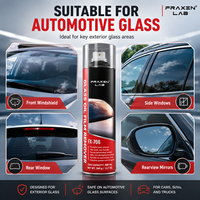 Spray Nettoyant Vitres Anti-Graisse, Nettoyant Pare-Brise en Aérosol pour Éclats Nocturnes et Traces de Nettoyage, Entretien Vitres Voiture, Vente en Gros
