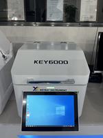 Spectromètre portable EDS5800t pour l'analyse des métaux, utilisé pour tester la qualité et la pureté des échantillons d'or et d'argent de bijouterie.