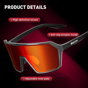 Nouvelles lunettes de soleil polarisées cyclisme lunettes mode pour hommes photochromiques femmes vélo route vélo lunettes Cycle lunettes UV400 vtt - Product Image 4
