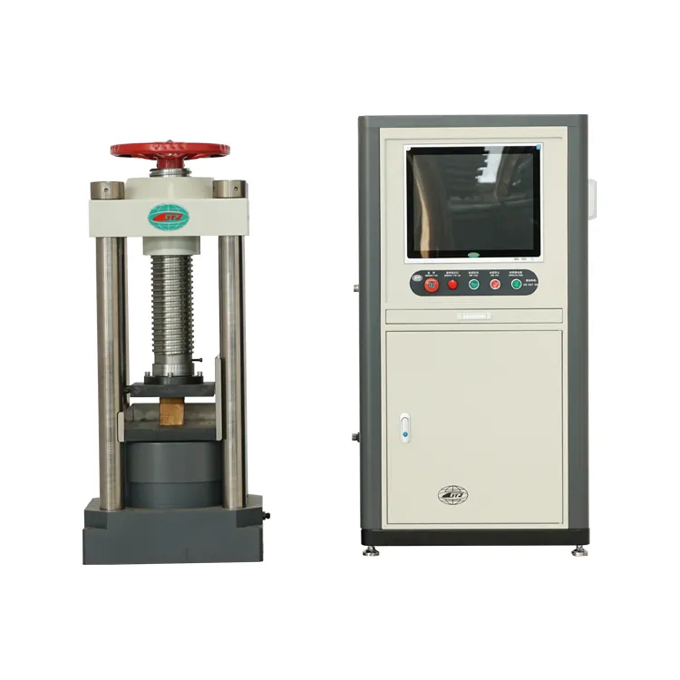 Servo Motor Concrete Compression Testing Compressive Strength Machine