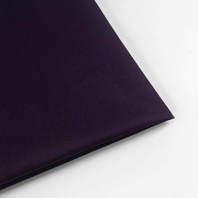 Dark Purple TC 65/35 Twill Fabric 32*32 130*70 Woven Polyester Cotton Uniform Workwear Garment Fabric