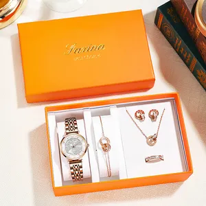FAXINA 065 공장 직접 공급 전체 다이아몬드 시계 여성 석영 방수 학생 별이 빛나는 스타 여성 시계 패션 시계