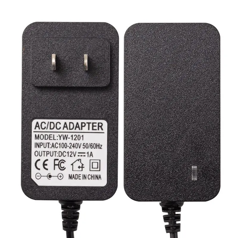 Universal input 12W 1A chargers   adapters 5V 9V 12V 15V 19V 1A 2A 3.42A 5A 10A AC/DC 12V power adapter for LED light strip