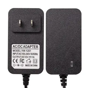 Universal input 12W 1A chargers & adapters 5V 9V 12V 15V 19V 1A 2A 3.42A 5A 10A AC/DC 12V power adapter for LED light strip