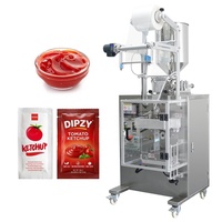 CE-gecertificeerde fabrieks prijs automatische vloeibare pasta 4-zijdige verzegelings- en vulmachine voor tomatensaus (VFFS verpakkingsmachine)