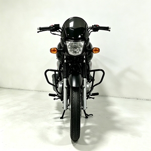 Moto à deux roues TVSQ à haute capacité de franchissement avec suspension avant renforcée – <span class=keywords><strong>La</strong></span> moto noire est stable et à faible taux de défaillance - Product Image 4
