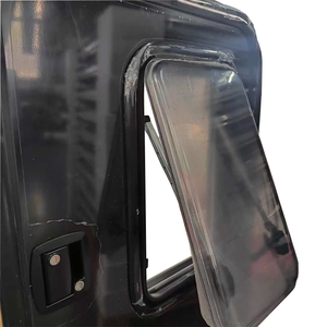 高品质工厂铝合金房车进口门，带亚克力推出窗和内框 - Product Image 6