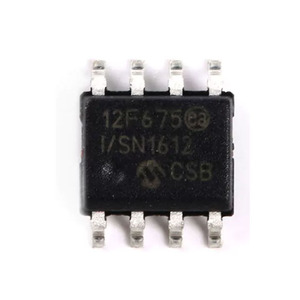 Nouveau microcontrôleur Flash 8 bits PIC12F675-I/SN SOP-8 d'origine, puce PIC - Product Image 1